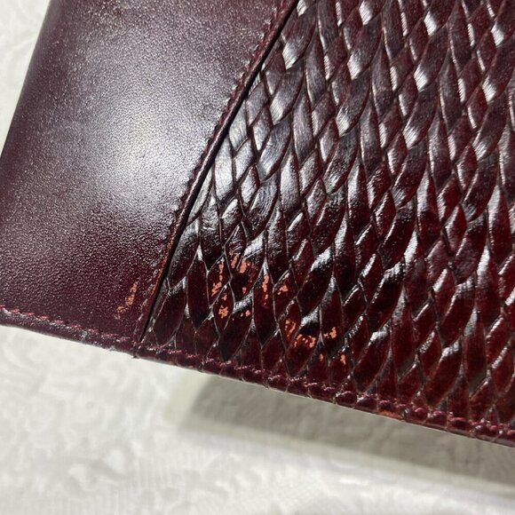 Majorca Full Grain Cowhide Leather Portfolio - Picture 2 of 5